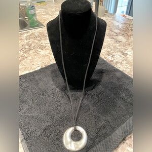 Elegant Silver Pendant Necklace